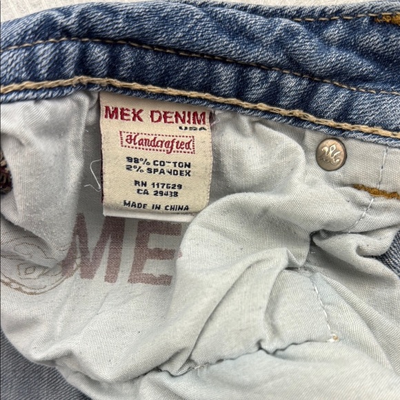 MEK Jeans Capistrano Bootcut Low Rise Women's Size 33 - Picture 6 of 14